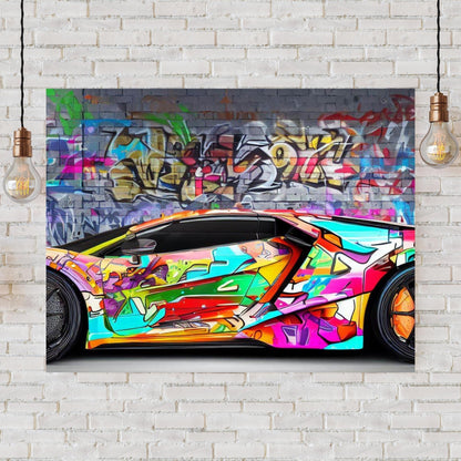 Urban Pulse Wall Art Canvas Print