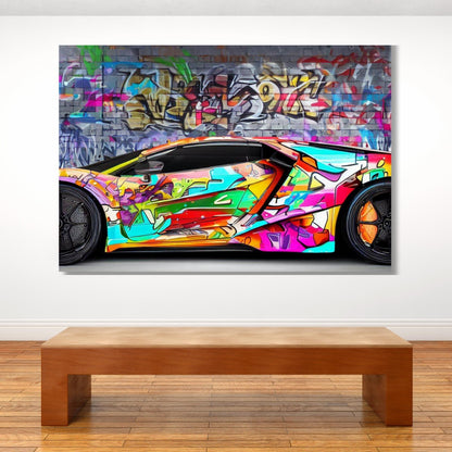 Urban Pulse Wall Art Canvas Print