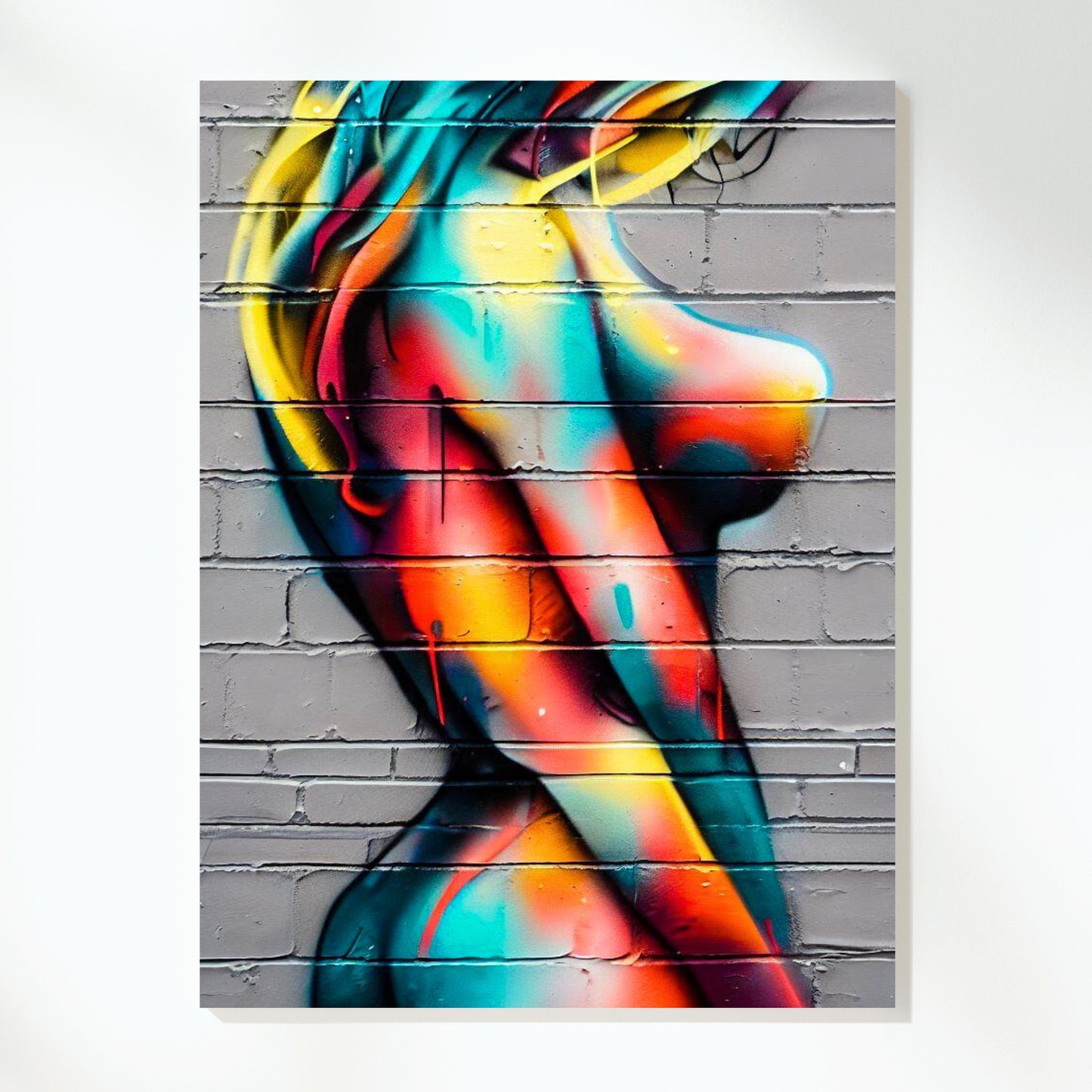 City Aura Wall Art Canvas Print