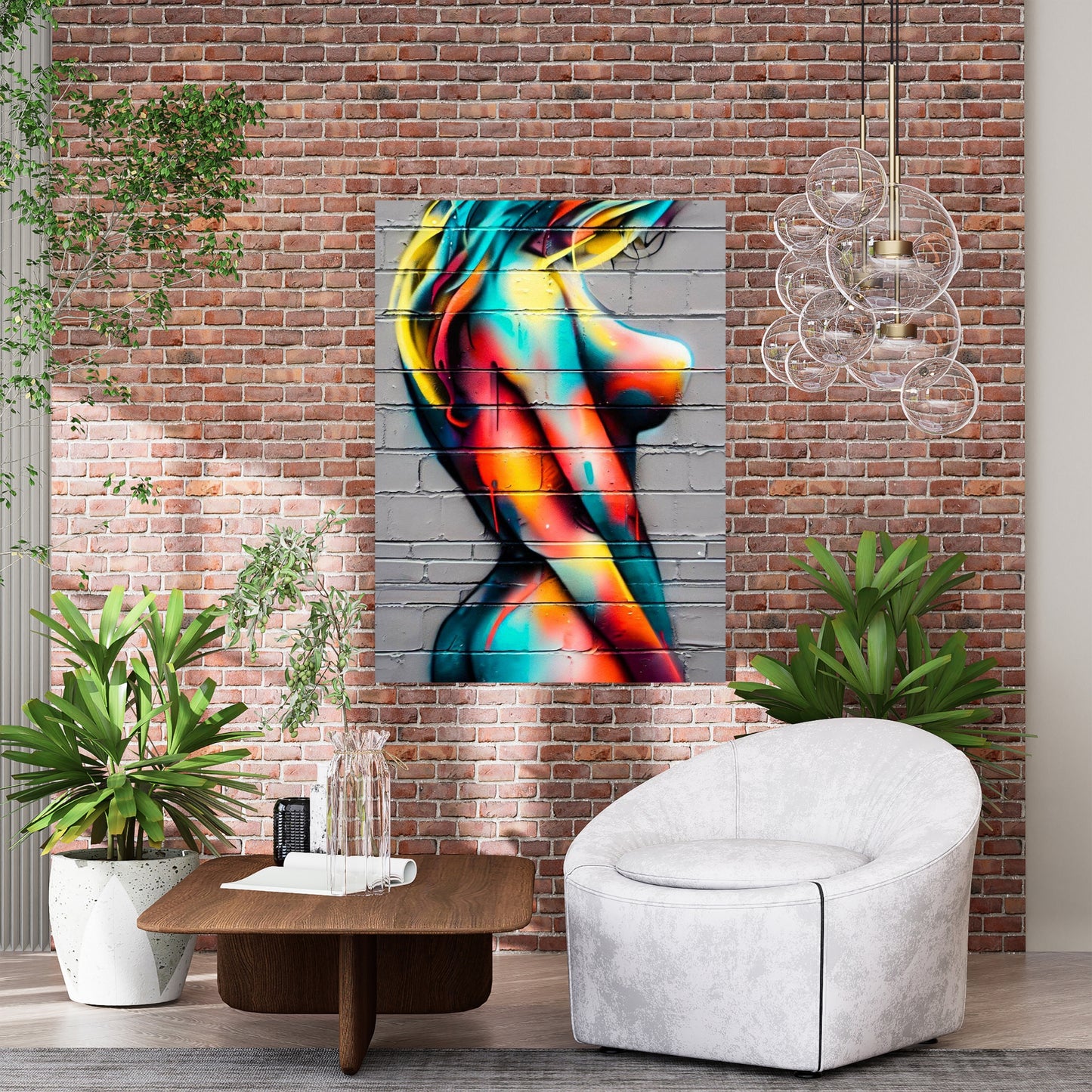 City Aura Wall Art Canvas Print