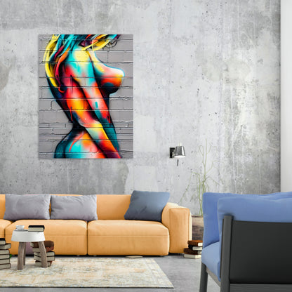 City Aura Wall Art Canvas Print