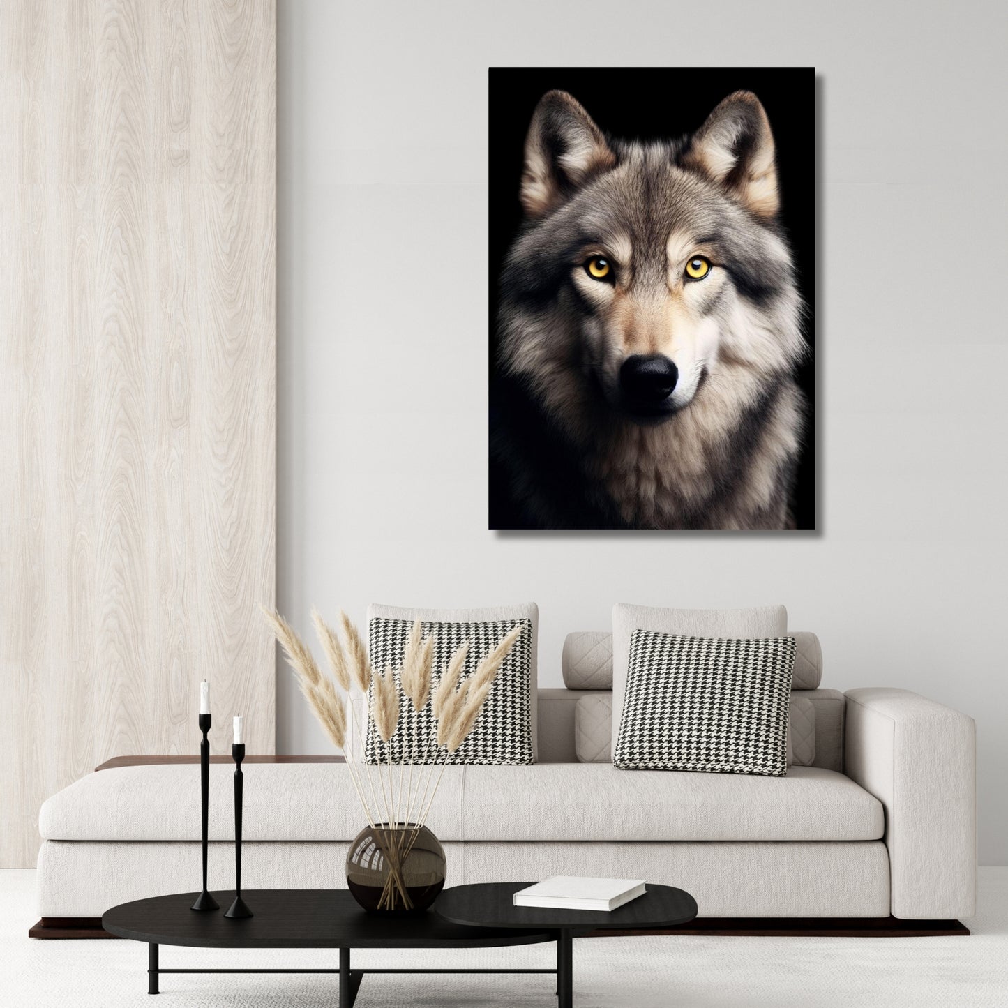 Wolf Animal Kingdom Wall Art Canvas Print