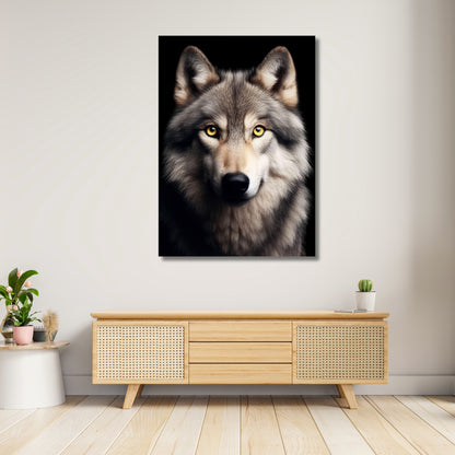 Wolf Animal Kingdom Wall Art Canvas Print