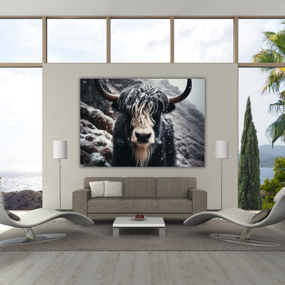 Yak Animal Kingdom Wall Art Canvas Print