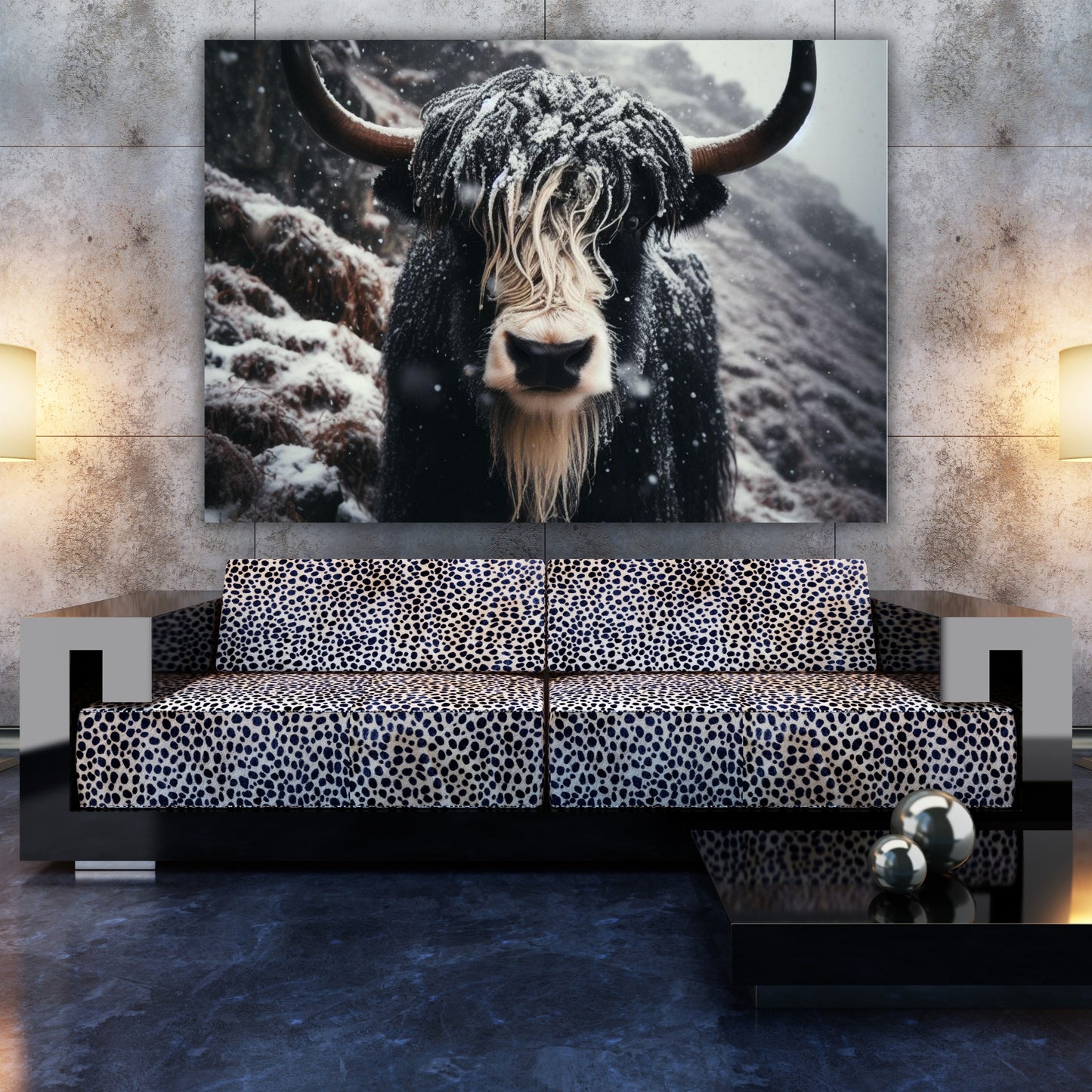 Yak Animal Kingdom Wall Art Canvas Print