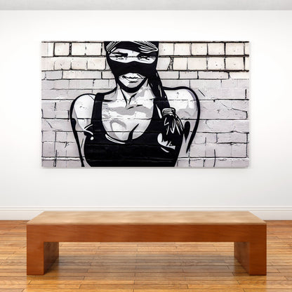 City Vixen Wall Art Canvas Print