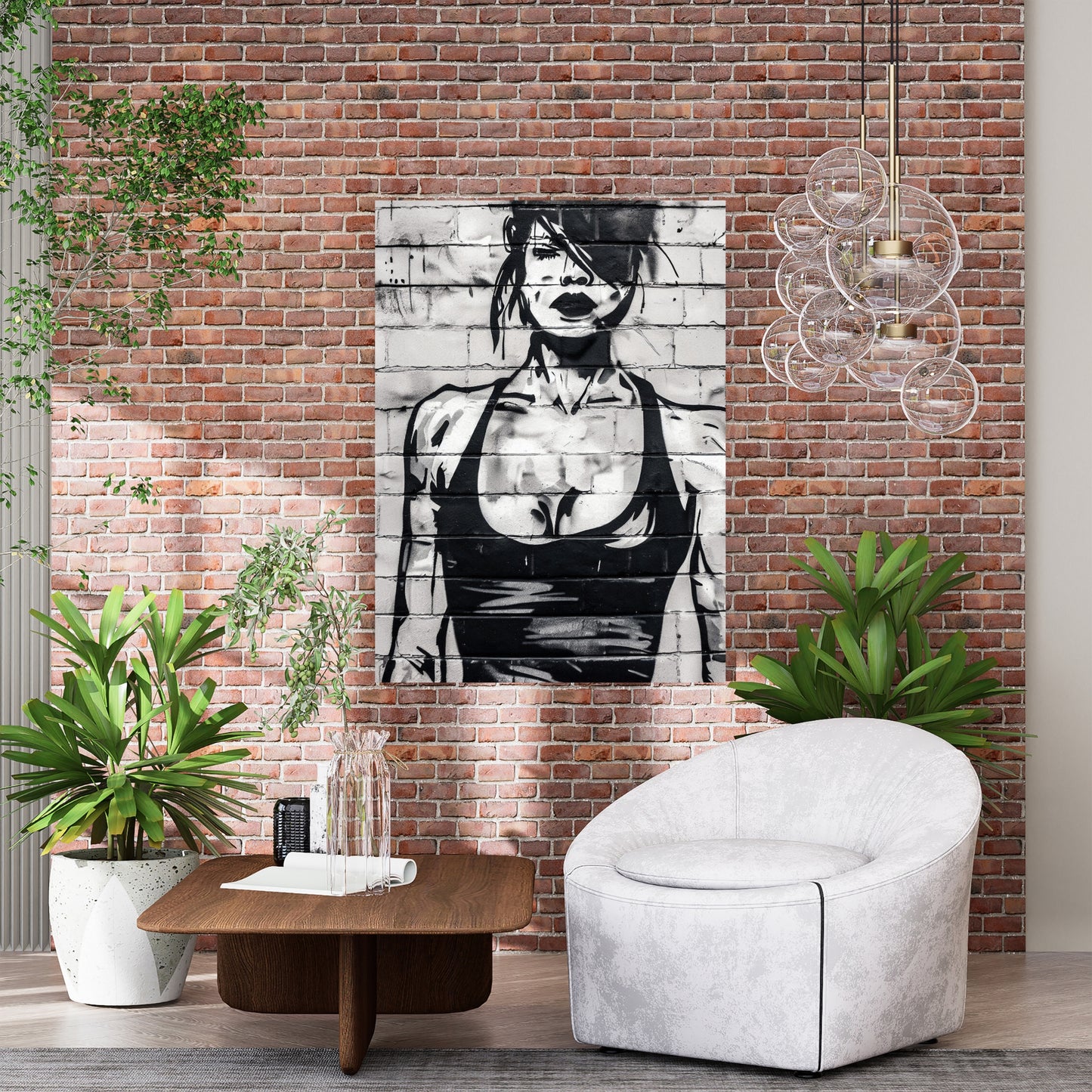 Street Queen Wall Art Canvas Print