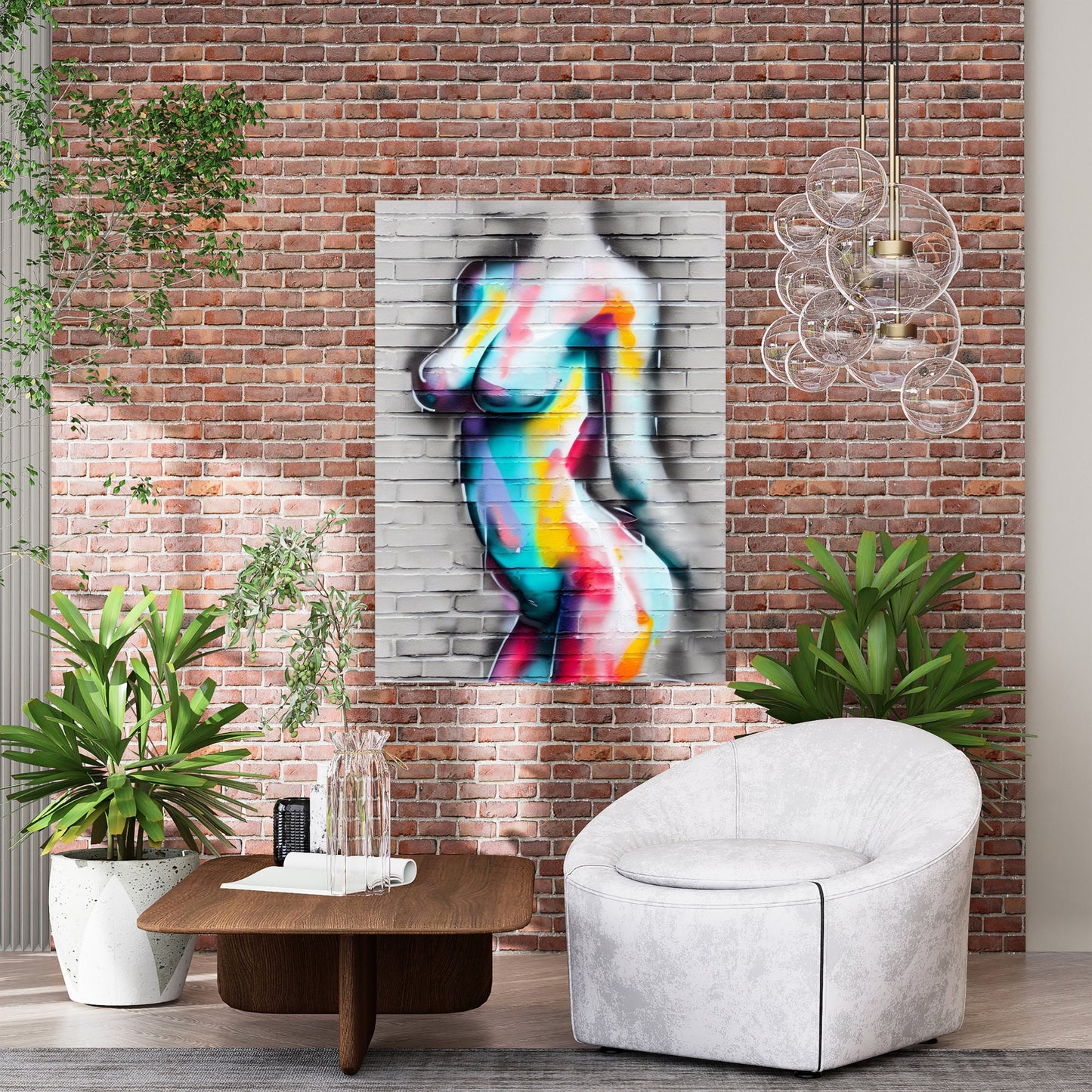 Femme Rebel Wall Art Canvas Print