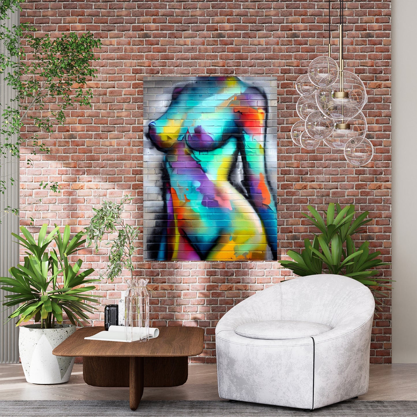 Bold Empress Wall Art Canvas Print