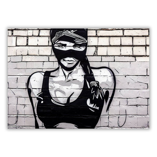 City Vixen Wall Art Canvas Print