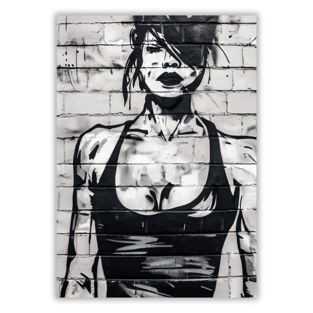 Street Queen Wall Art Canvas Print