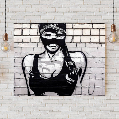 City Vixen Wall Art Canvas Print