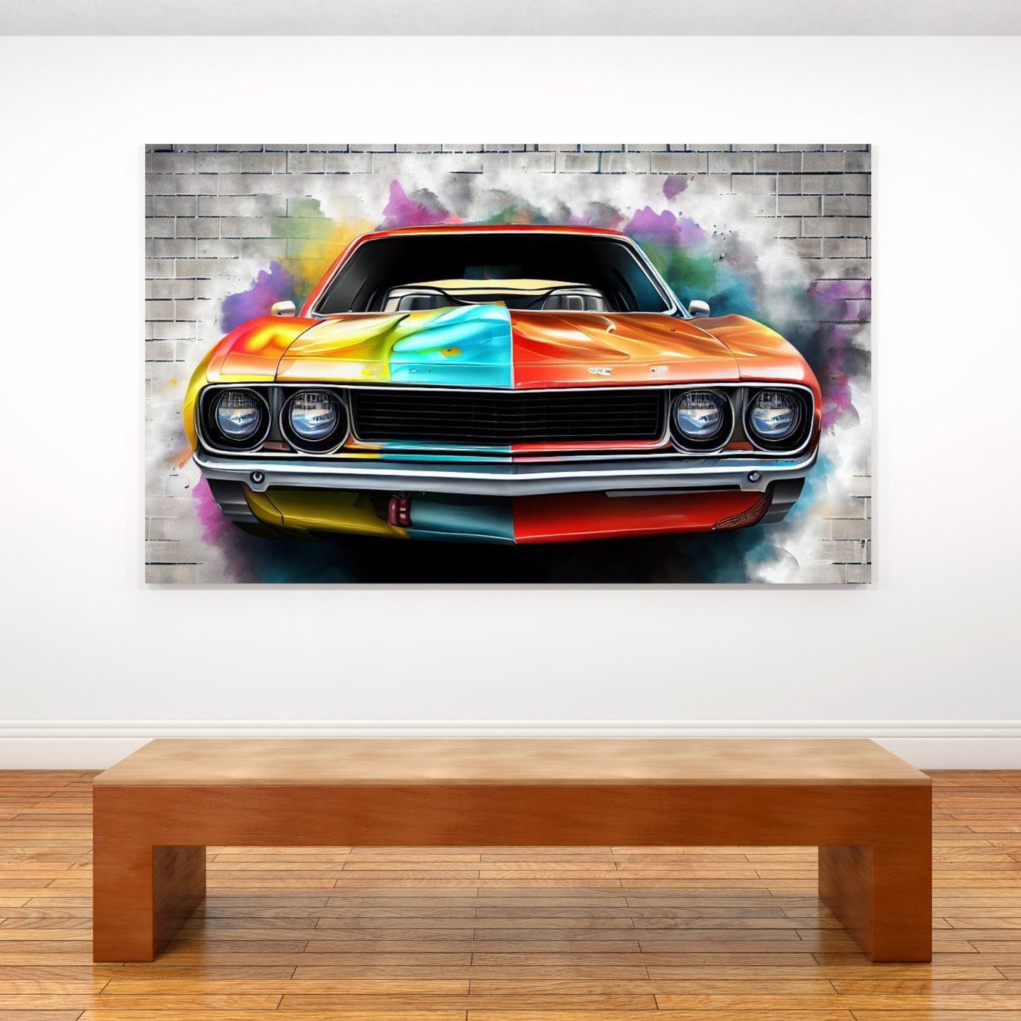 Muscle Machine Wall Art Canvas Print