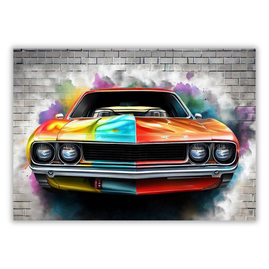 Muscle Machine Wall Art Canvas Print