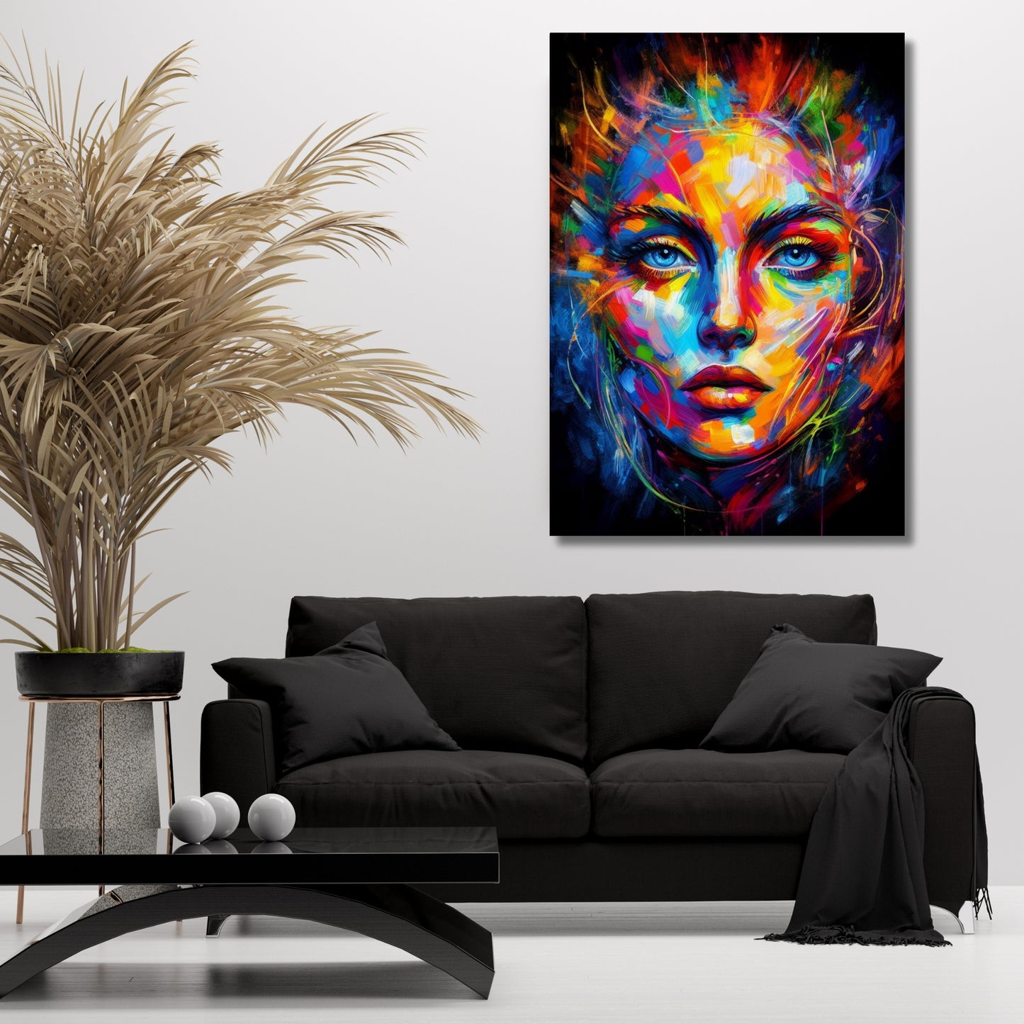 Femininity Wall Art Canvas Print