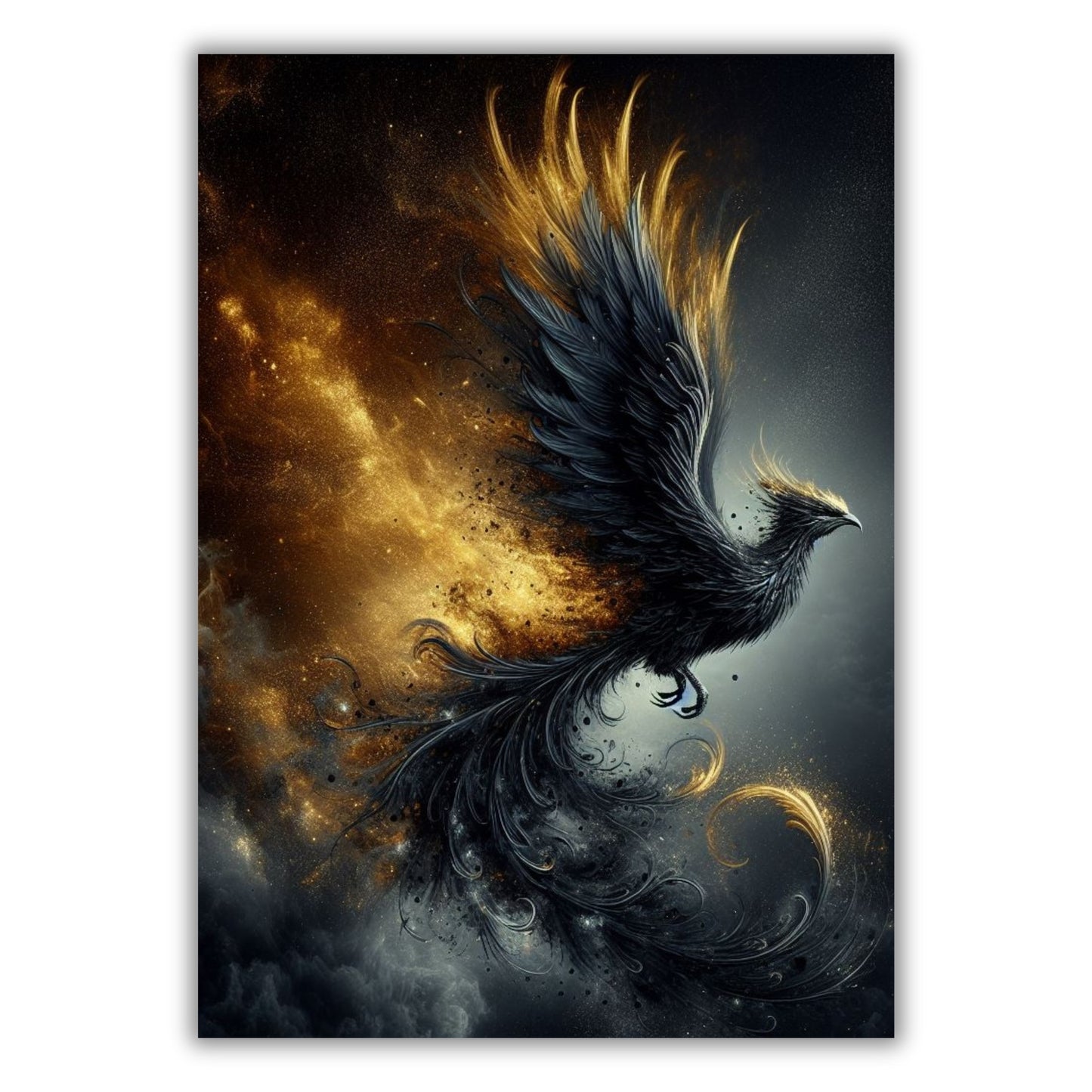 The Phoenix Wall Art Canvas Print