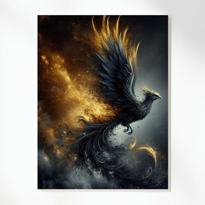 The Phoenix Wall Art Canvas Print