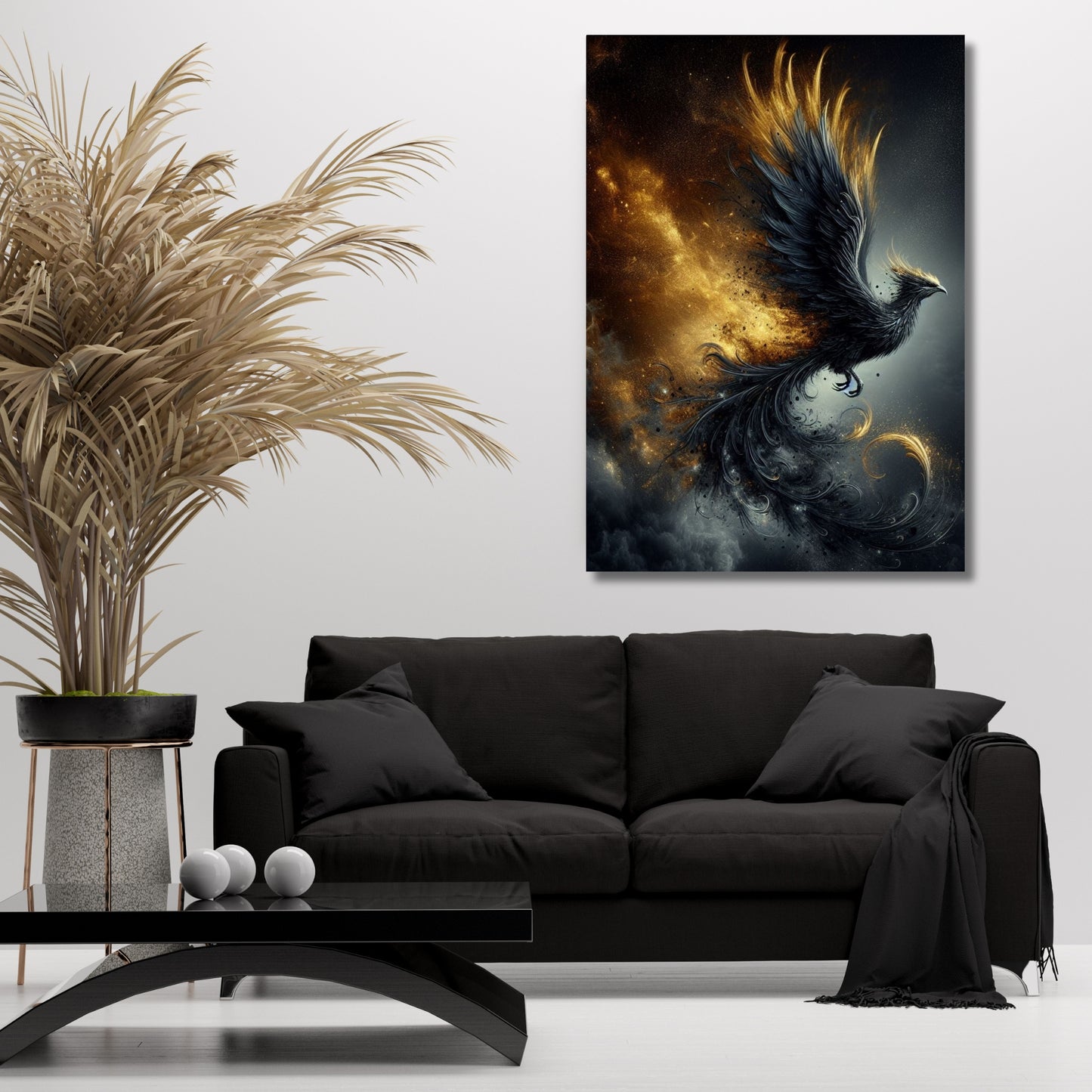 The Phoenix Wall Art Canvas Print