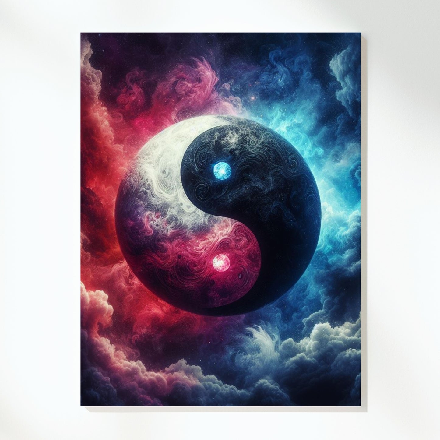 Yin Yang Wall Art Canvas Print