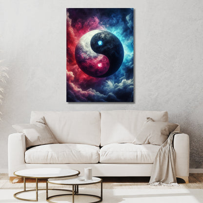 Yin Yang Wall Art Canvas Print