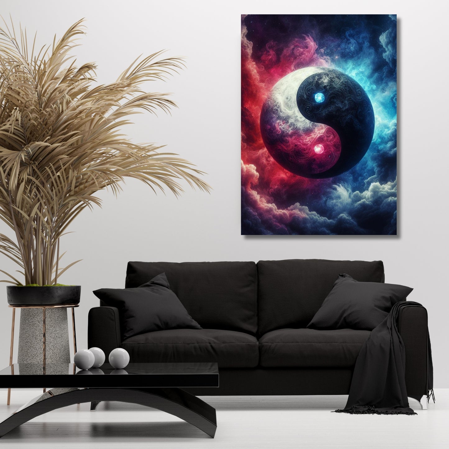 Yin Yang Wall Art Canvas Print