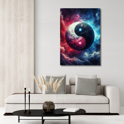 Yin Yang Wall Art Canvas Print