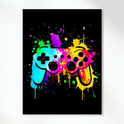 Gamer (Midnight) Wall Art Canvas Print