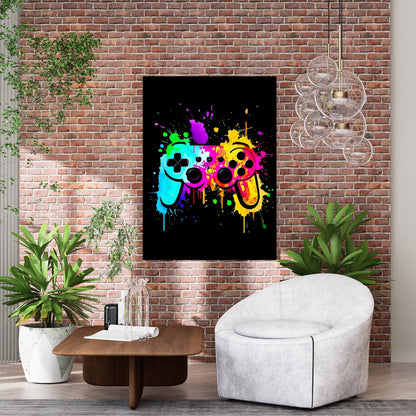 Gamer (Midnight) Wall Art Canvas Print