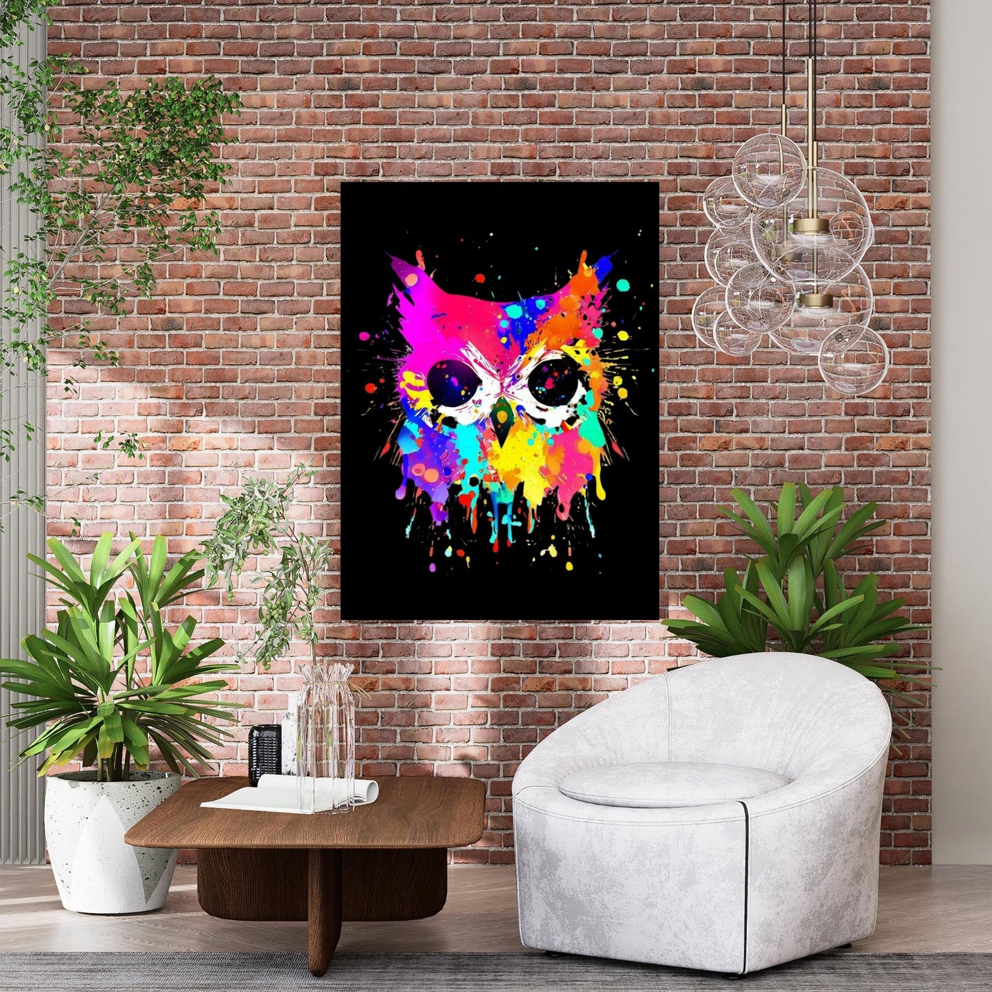 Night Owl (Midnight) Wall Art Canvas Print