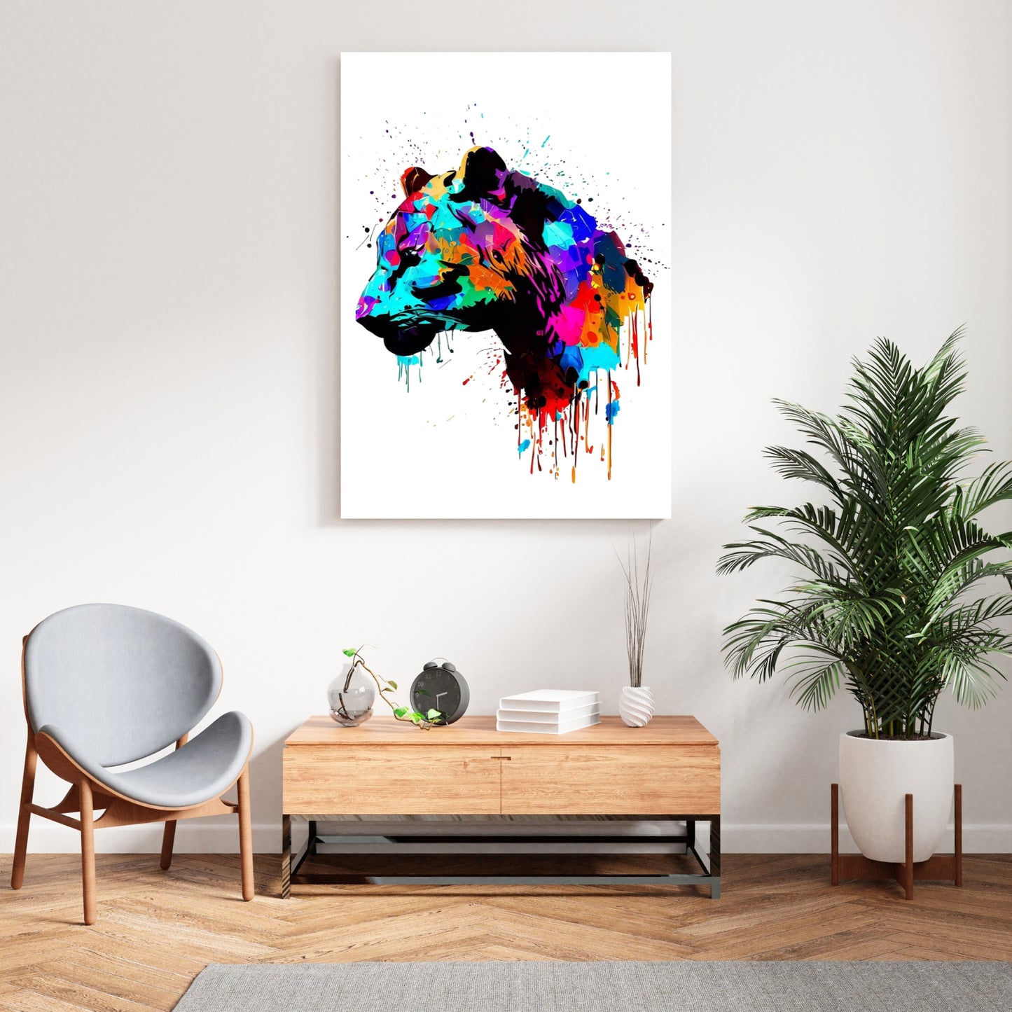 Panther Wall Art Canvas Print