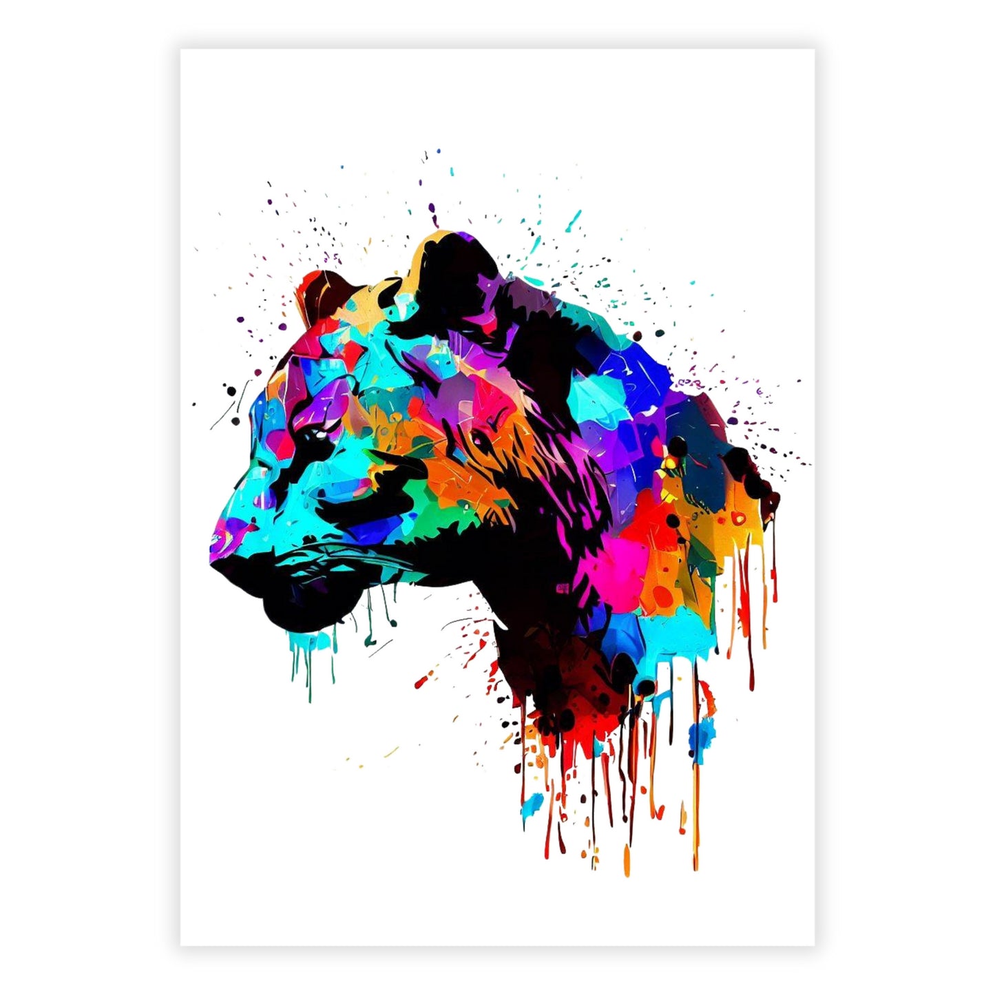 Panther Wall Art Canvas Print