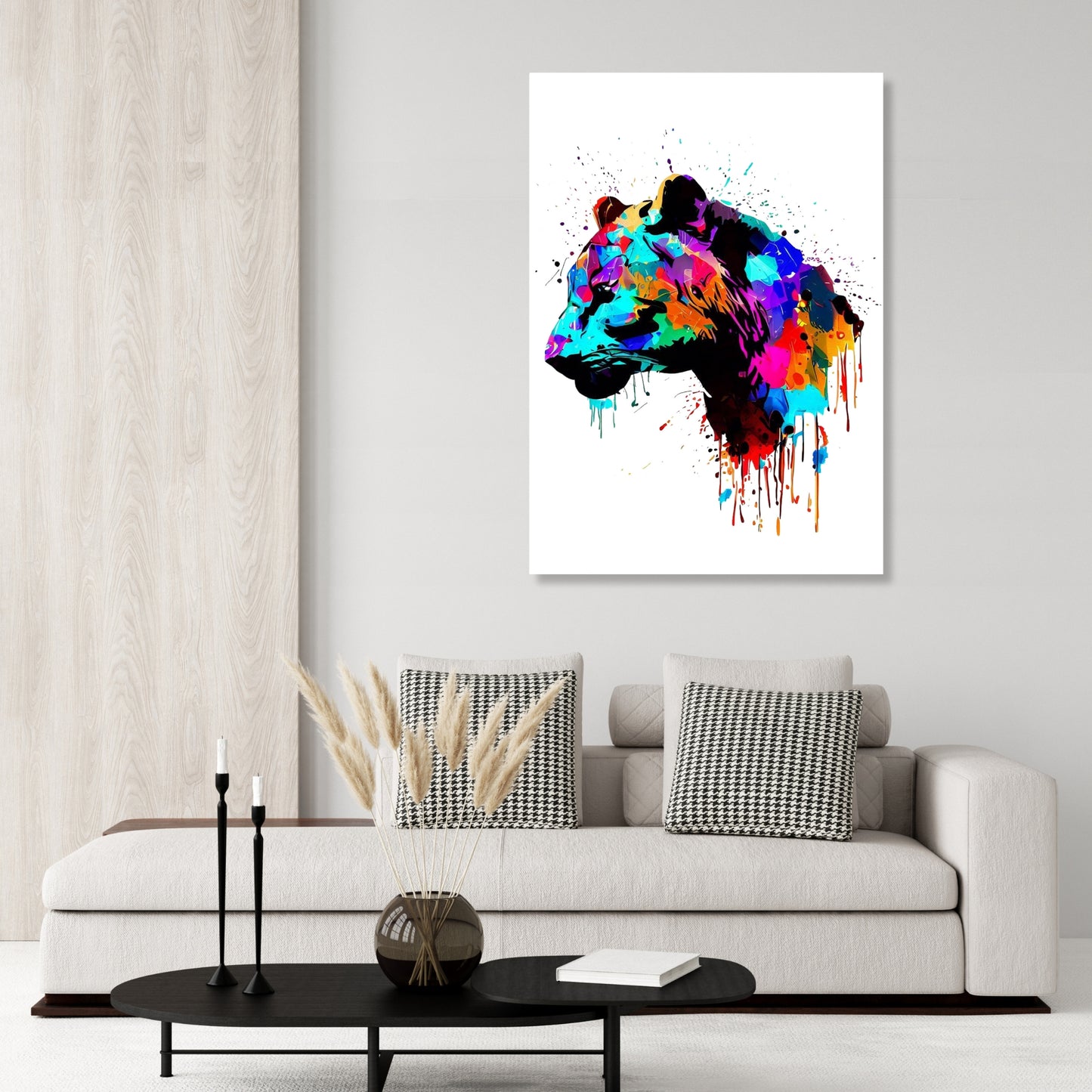 Panther Wall Art Canvas Print