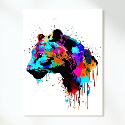 Panther Wall Art Canvas Print