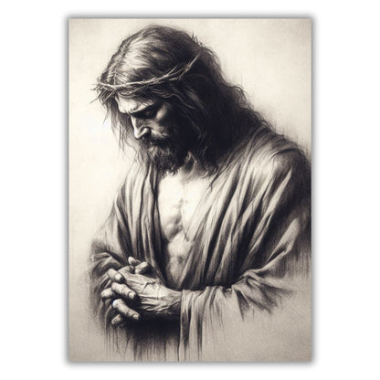 Messiah's Portrait Wall Art Canvas Print