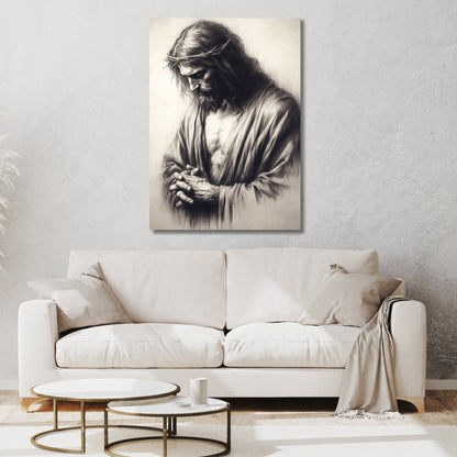 Messiah's Portrait Wall Art Canvas Print