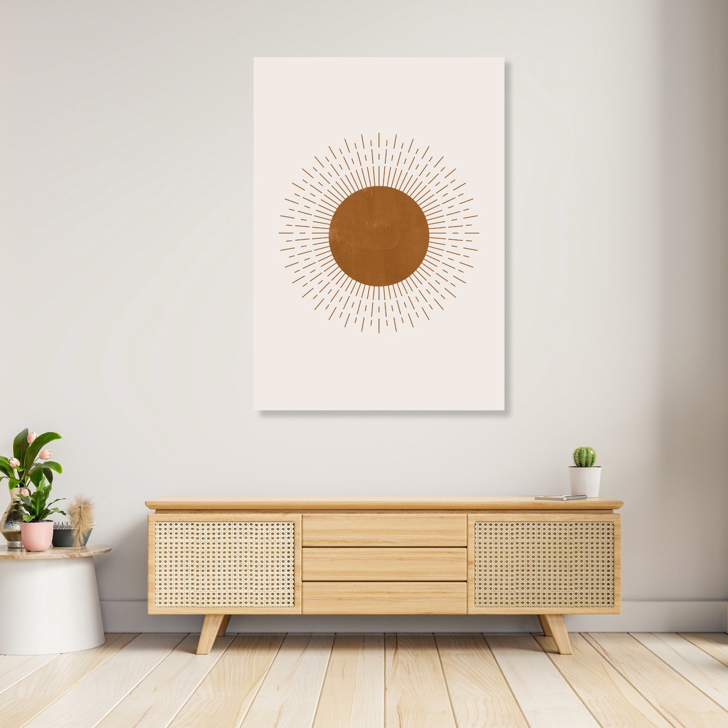 Radiance Boho Wall Art Canvas Print