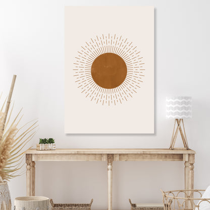 Radiance Boho Wall Art Canvas Print