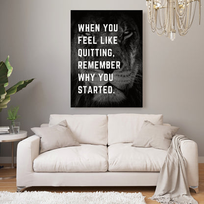 Remember Inspirational Wall Art Canvas Print