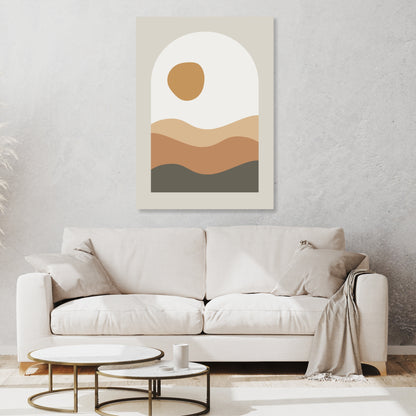 Serenity Boho Wall Art Canvas Print