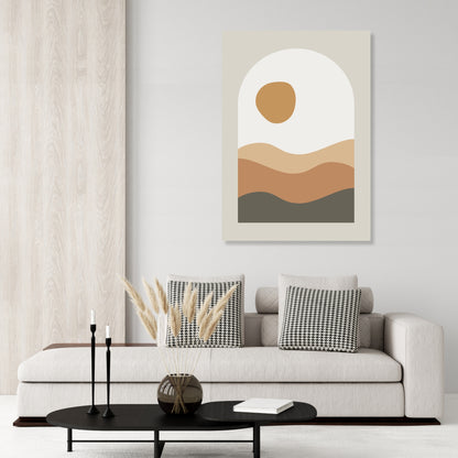 Serenity Boho Wall Art Canvas Print