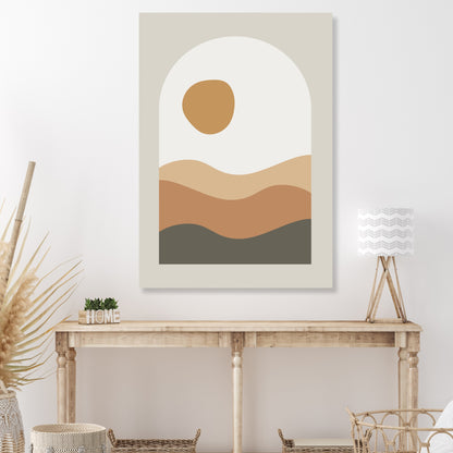 Serenity Boho Wall Art Canvas Print