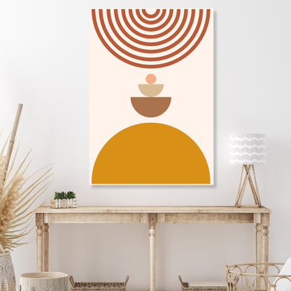 Soulful Balance Boho Wall Art Canvas Print