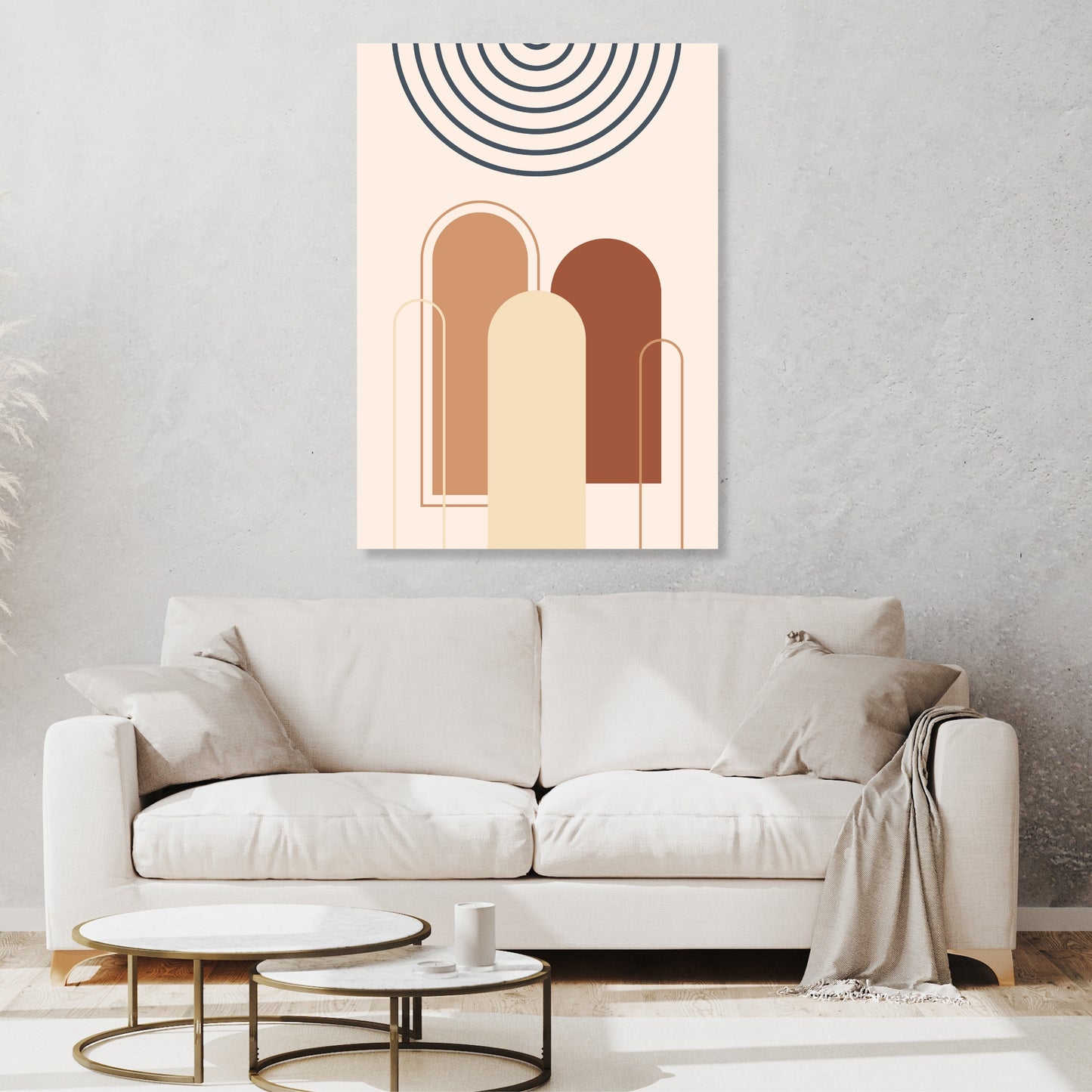 Souls Ascending Boho Wall Art Canvas Print