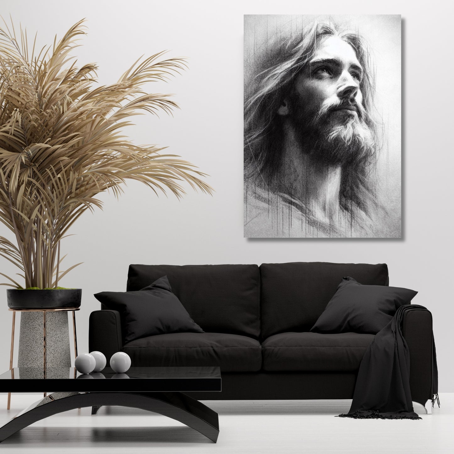 The Love of Jesus Wall Art Canvas Print