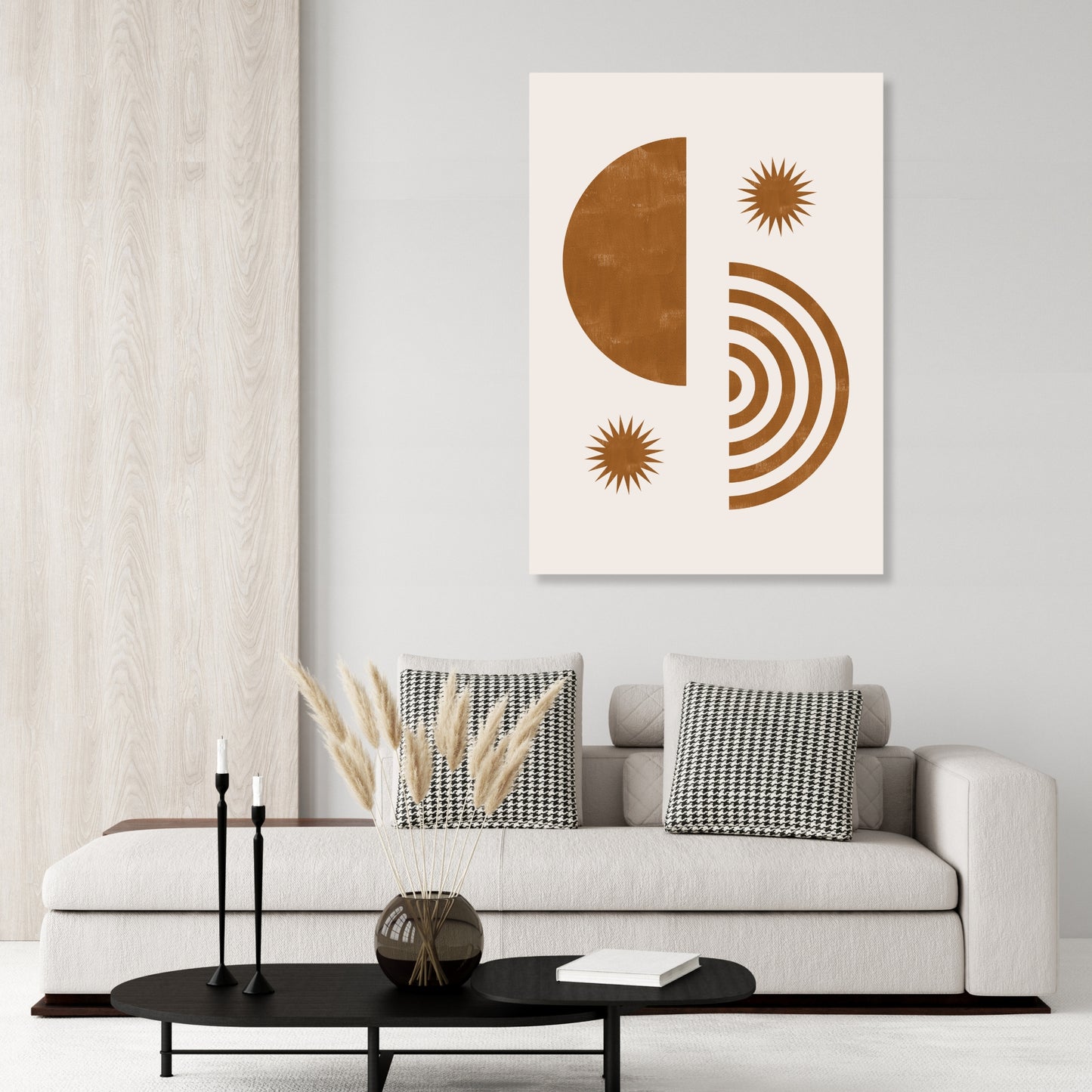 Tribal Spirit Boho Wall Art Canvas Print