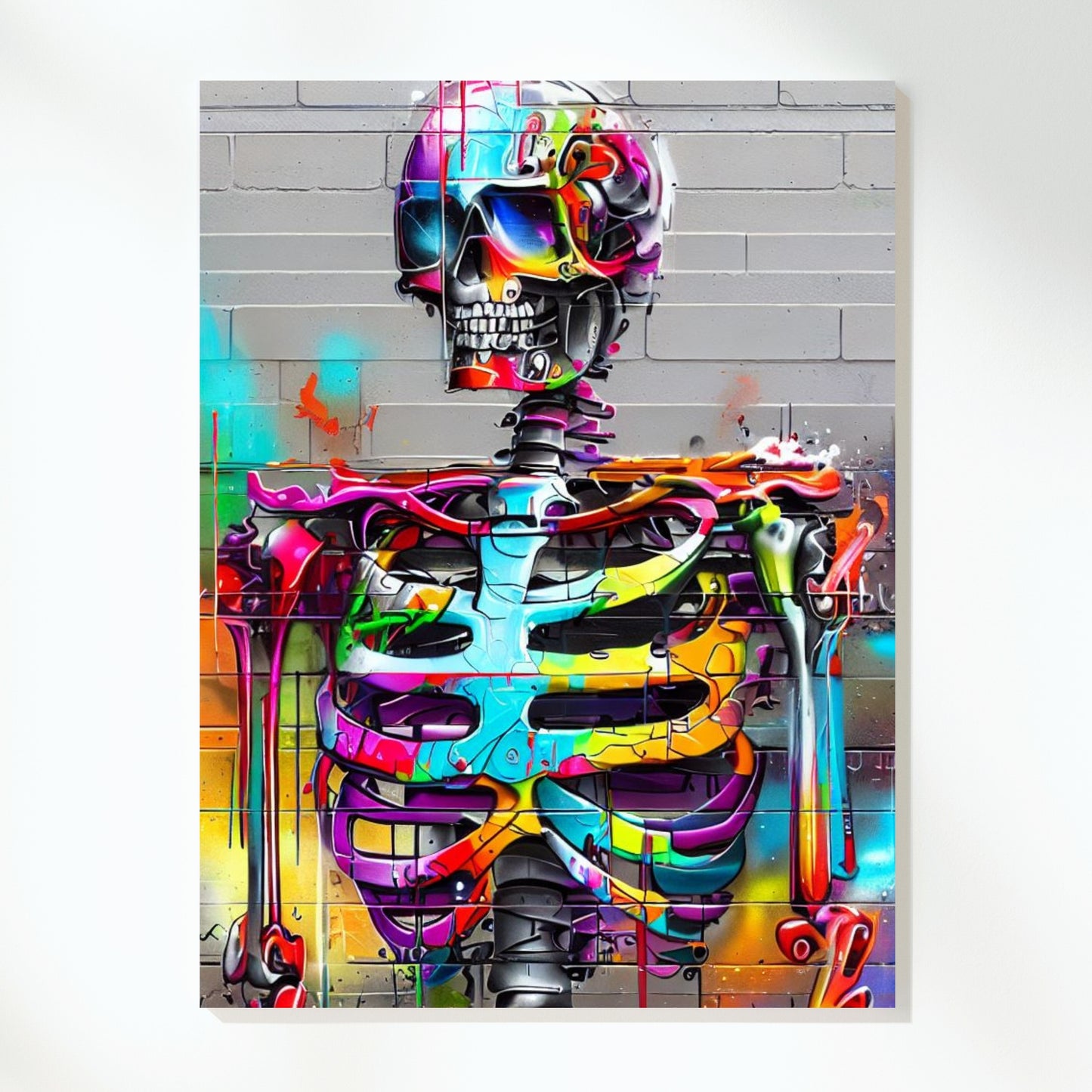 Urban Steel Wall Art Canvas Print