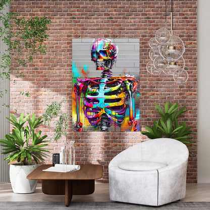 Urban Steel Wall Art Canvas Print